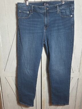 GAP Denim Classic Straight Jeans Size 18